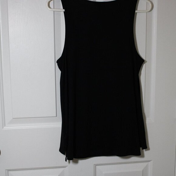 🎄Express Women's Sleeveless Sequins Tank, Camisole Black | Si… - Picture 3 of 8